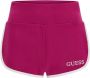 Guess Geborduurde Logo Mini Shorts Roze Pink Dames - Thumbnail 1