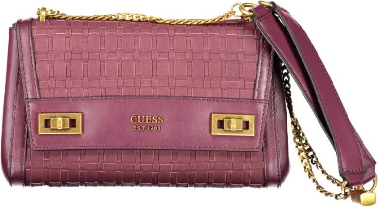 Guess Shoulder Bags Paars Dames