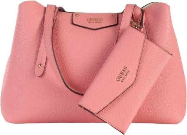 Guess Shoulder Bags Roze Dames