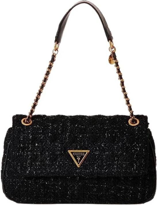 Guess Crossbody bags Giully Convertible Xbody Flap in zwart