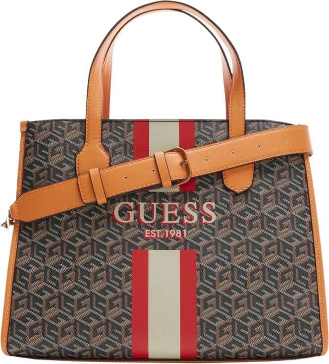Guess Silvana Handtas Lente Zomer Collectie Black Dames