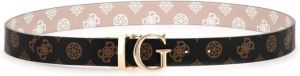Guess Silvana Reversible Riem Dames Bruin Roze Bruin Dames