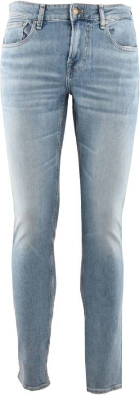 Guess Skinny Fit Jeans Blauw Heren