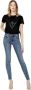 Guess Herfst Winter Collectie: Curve X Skinny Jeans Blauw Dames - Thumbnail 4