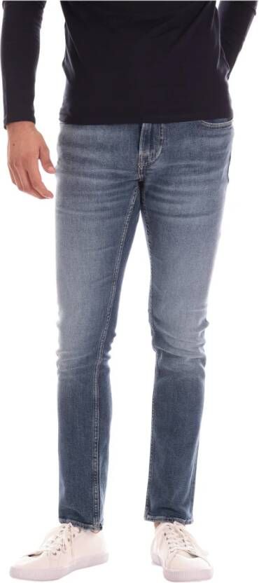 Guess Skinny Jeans Blauw Heren