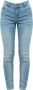 Guess Skinny Jeans met Vervaagd Effect en Mid-Rise Taille Blauw Dames - Thumbnail 1