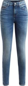 Guess Slim-fit Jeans Blauw Dames