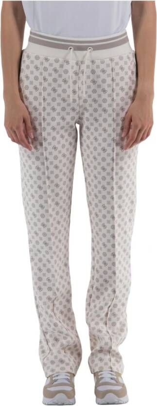 Guess Activewear Sweatpants met all-over labelprint model 'AGGIE'