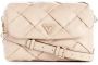 Guess Zaina Girlfriend Sat Hwwg89 86190 Schoudertas Beige Dames - Thumbnail 1