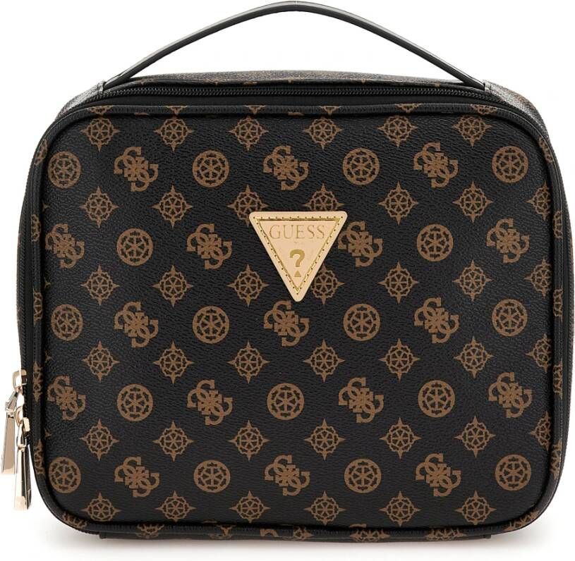 Guess Stijlvolle Damesportemonnee Bruin Dames