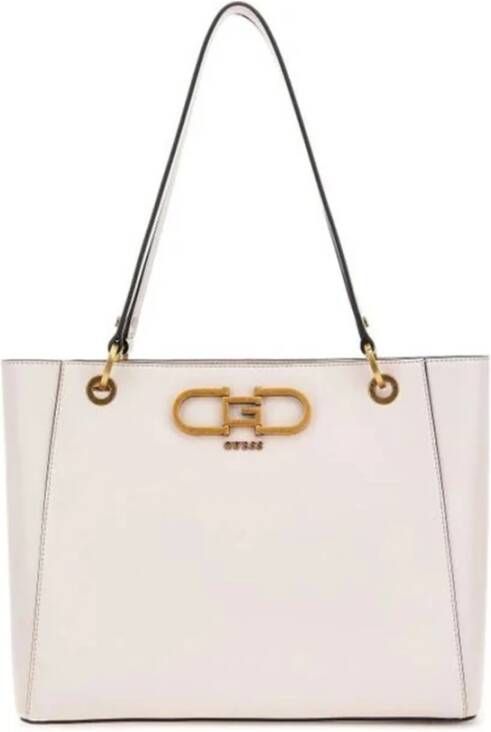 Guess Grijze Schoudertas Fleet Contrast Details Gray Dames