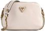 Guess Stijlvolle Eco Leren Schoudertas Beige Dames - Thumbnail 1