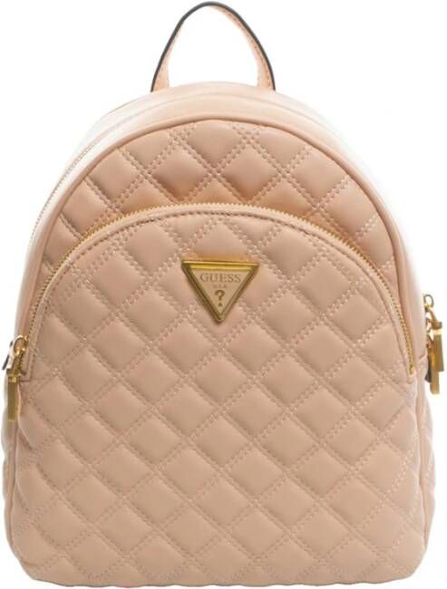 Guess Stijlvolle Eco Leren Schoudertas Roze Dames