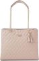 Guess Stijlvolle Eco Leren Tas met Clip en Ritssluiting Roze Dames - Thumbnail 3