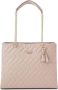 Guess Stijlvolle Eco Leren Tas met Clip en Ritssluiting Roze Dames - Thumbnail 1