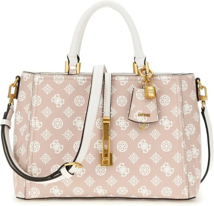 Guess Stijlvolle en veelzijdige hand- en schoudertas Roze Dames