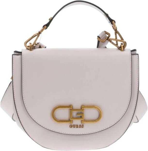 Guess Crossbody bags Fleet Flap Saddle Bag in poeder roze