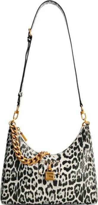 Guess Stijlvolle Schoudertas Zwart Dames