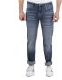Guess Stretch Cotton Angels Straight Jeans Blauw Heren - Thumbnail 2