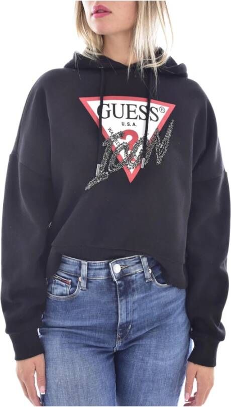Guess Sweatshirts & Hoodies Zwart Dames
