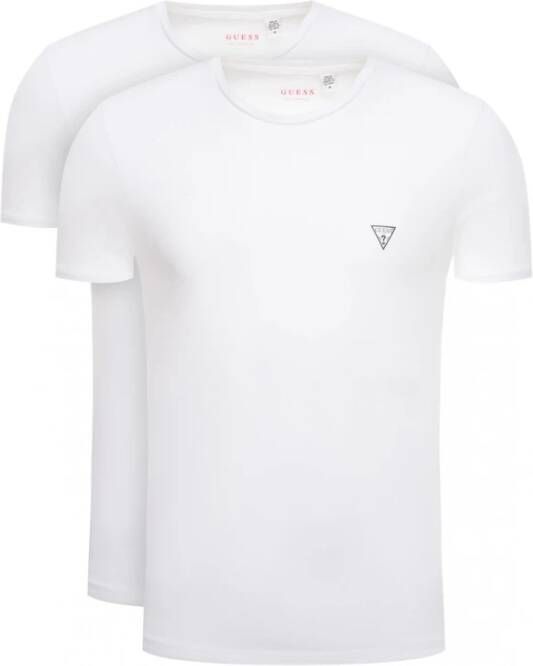 Guess Stretch 2 T-shirts Doos Wit White Heren