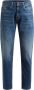 Guess Stretch Cotton Angels Straight Jeans Blauw Heren - Thumbnail 1