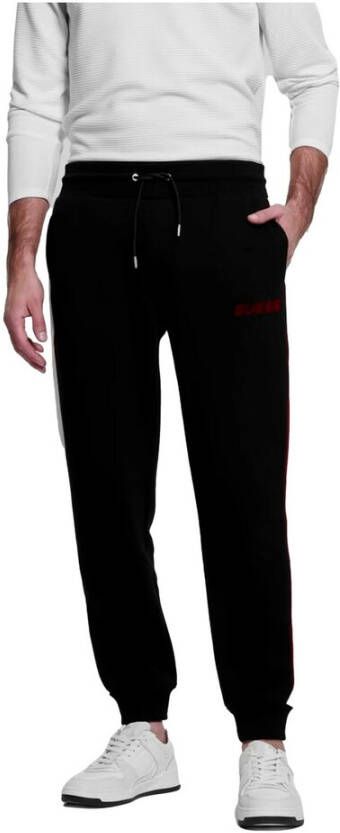Guess Lange broek Black Heren
