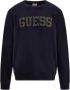 Guess Sweatshirt Beau Blauw Heren - Thumbnail 3