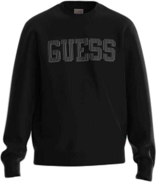 Guess Sweatshirt Beau Zwart Heren