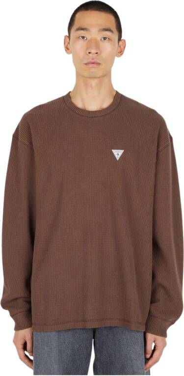Guess Sweatshirt Bruin Heren