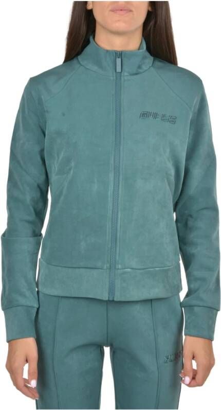 Guess Sweatshirt met rits Groen Dames