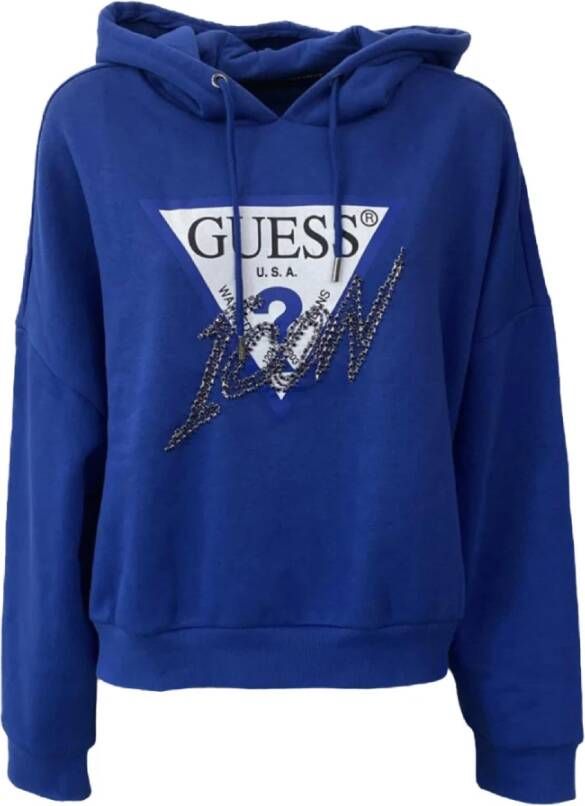 Guess Sweatshirts & Hoodies Blauw Dames
