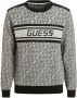 Guess Gebreide pullover met all-over labelmotief model 'PALMER' - Thumbnail 3