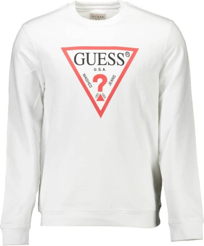 Guess Sweatshirts Wit Heren