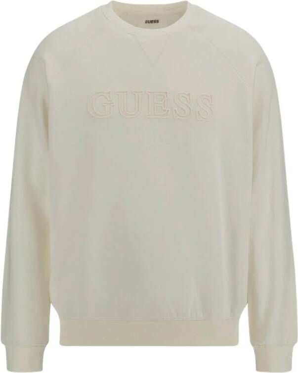Guess Sweatshirts Wit Heren