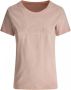 Guess T-shirt met geborduurd logo en vervaagd effect Pink Dames - Thumbnail 1