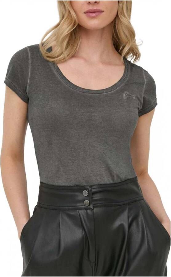Guess T-shirt met labelstitching