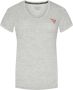 Guess T-shirt met labelprint model 'MINI TRIANGLE TEE' - Thumbnail 1