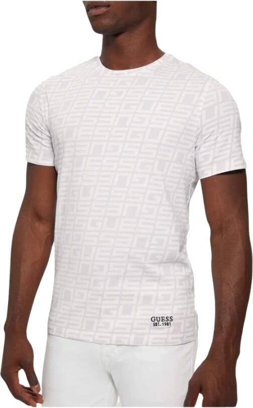 Guess T-shirt Grijs Heren
