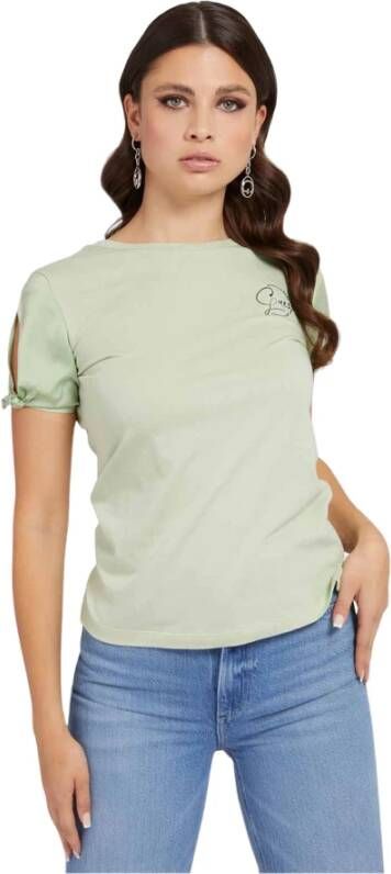 Guess T-shirt Groen Dames