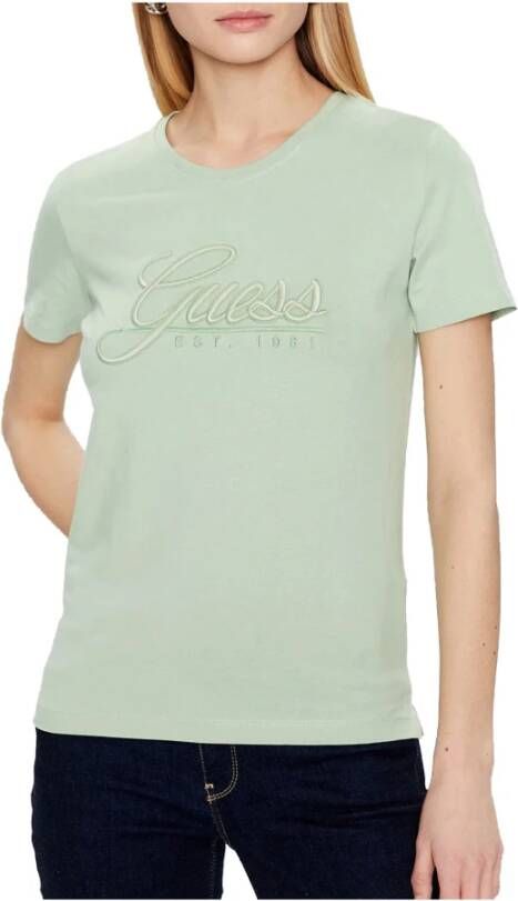 Guess T-shirt Groen Dames