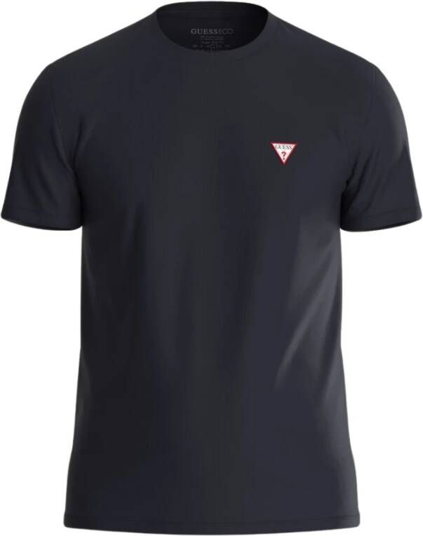 Guess T-shirt met V-hals VN Core Blauw Heren