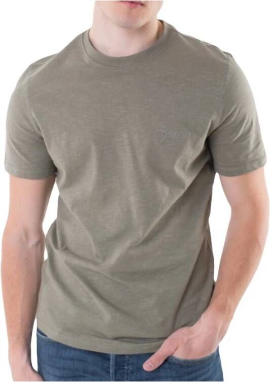 Guess T-shirt Tailer VN Groen Heren