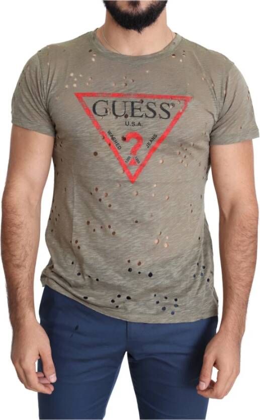 Gianfranco Ferré Multicolor Katoenen Casual Shirt Multicolor Heren