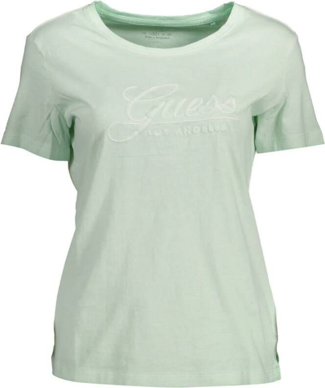 Guess T-Shirts Groen Dames