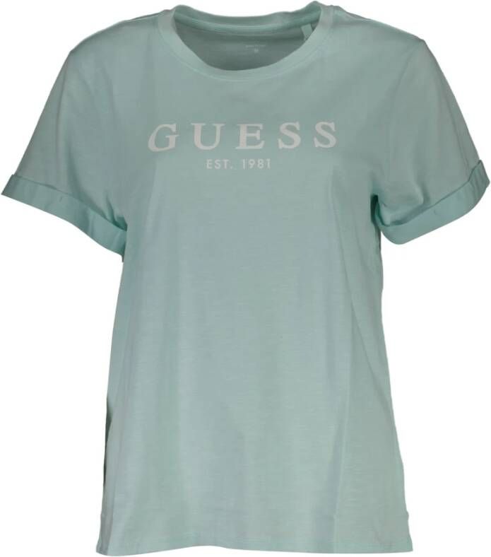 Guess T-Shirts Groen Dames