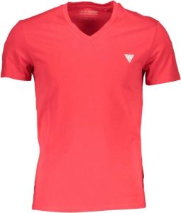 Guess T-Shirts Rood Heren