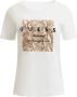 Guess Python Tee Herfst Winter Collectie Wit Dames - Thumbnail 9