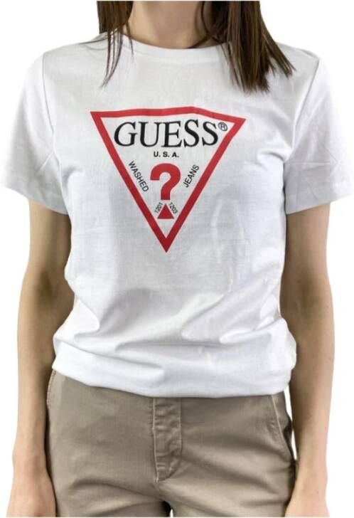 Guess T-Shirts Wit Dames