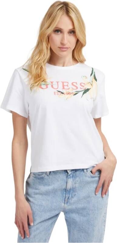Guess T-Shirts Wit Dames